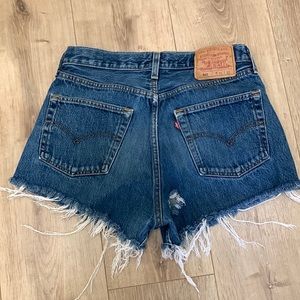 Vintage Levi’s 501 cut offs
